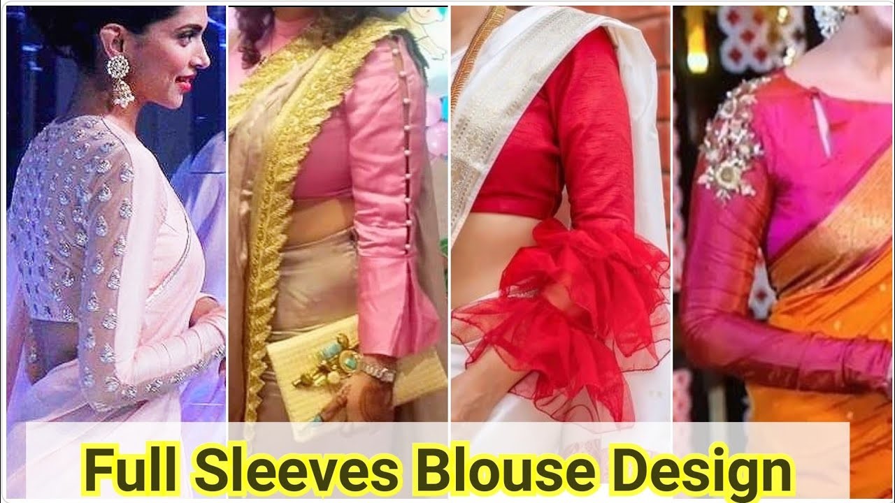 blouse full hand designs latest image