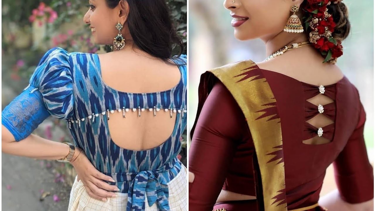 latest blouse neck patterns 