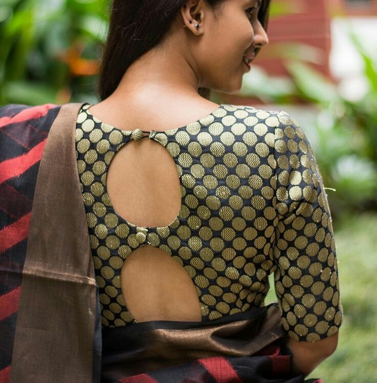 new blouse design for back neck