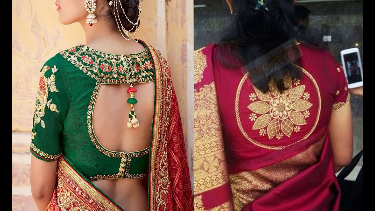 new kerala wedding blouse design