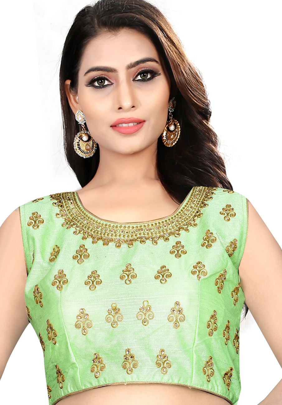 Light green blouse