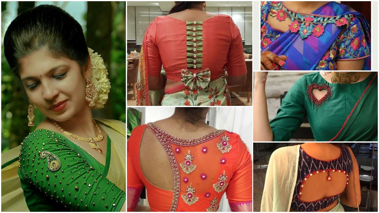 Trendy blouse designs