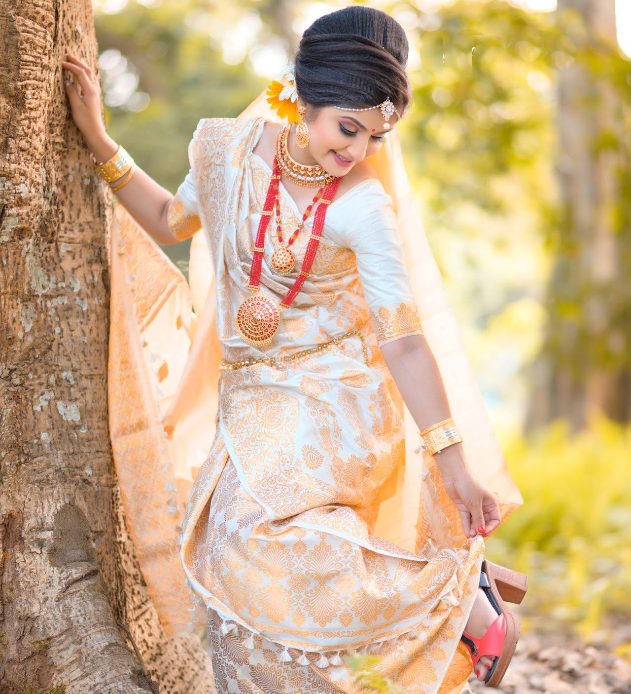Stylish Assame dress