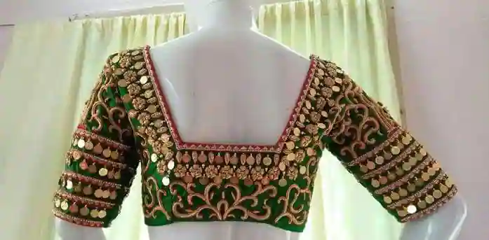 Kasula Embroidery Blouse Design
