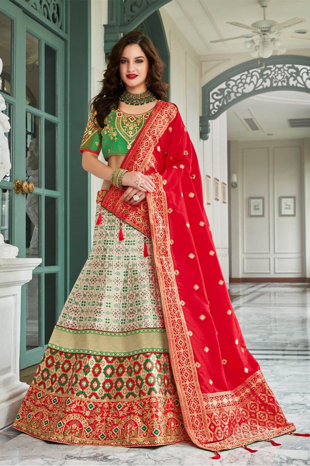 New Bridal Paithani Blouse Design